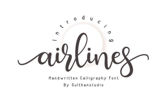 Airlines and the Power of an Elegant Hand-Made Font in Design