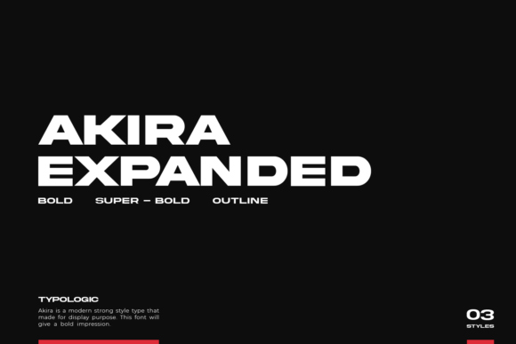 Akira Expanded: A Strategic Font for Modern Communication