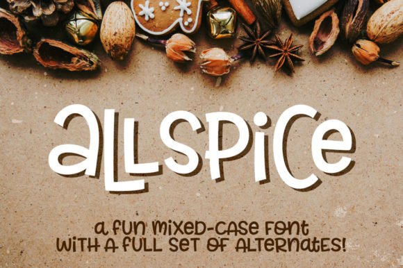 Allspice Font: A Versatile Choice for Creative Projects
