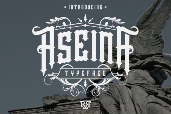 Aseina: The Gothic Blackletter Font That Commands Attention
