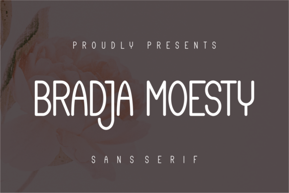 Bradja Moesty: A Unique Sans Serif Font for Modern Typography