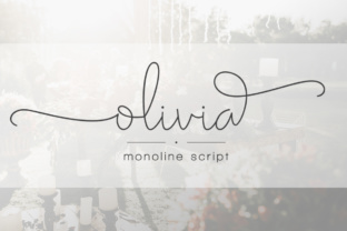 Discover the Elegance of Olivia Script: A Modern Calligraphic Font for Every Occasion