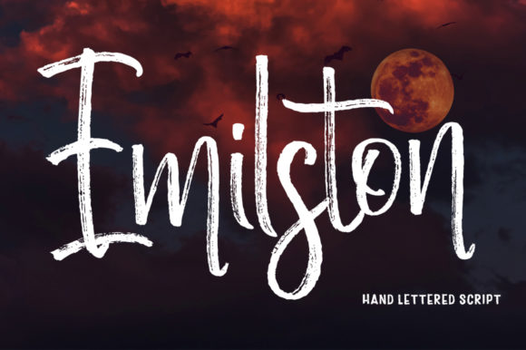 Emilston: A Unique Handwritten Font for Authentic DIY Projects