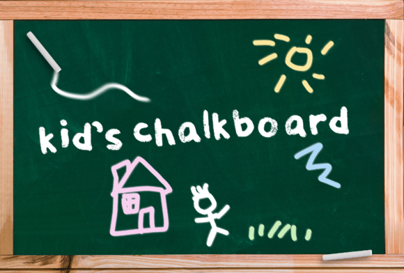 Kids Chalkboard: A Versatile Handwritten Font for Creative Projects
