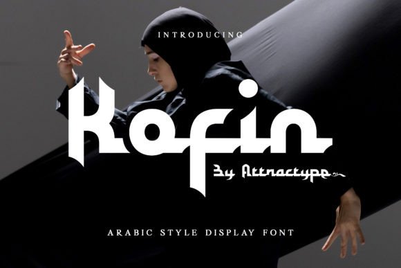 Kofin: A Modern Arabic-Style Display Font for Creative Projects