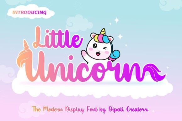 Little Unicorn: A Playful Font That Captures the Magic of Modern Design