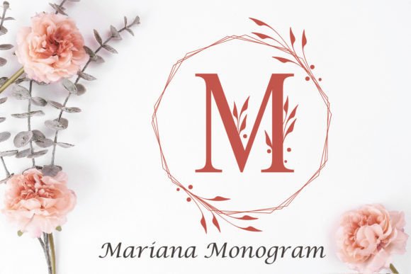 Mariana: A Monogram Font That Elevates Your Creative Projects
