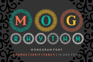 MOG Rhythm: A Versatile Monogram Font for Modern Design