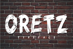 Oretz Font: A Touch of Imperfection in Design