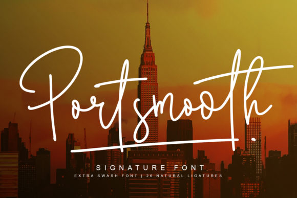 Portsmooth: A Timeless Handwritten Font for Modern Design