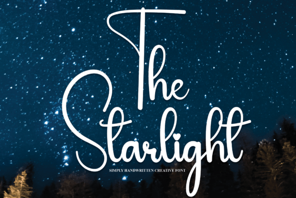 The Starlight: A Versatile Handwritten Font for Every Creative Project